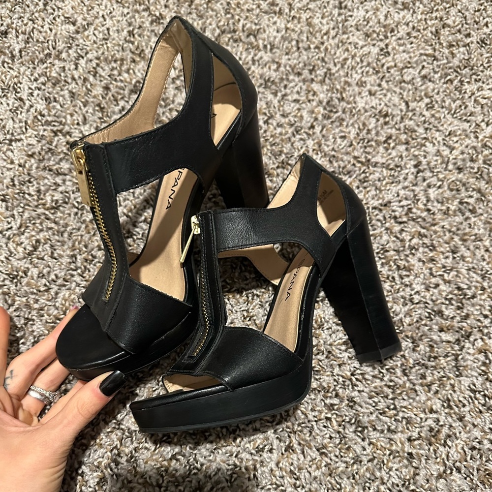 Black heels
